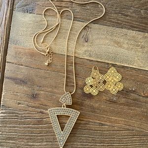 Necklace And earrings